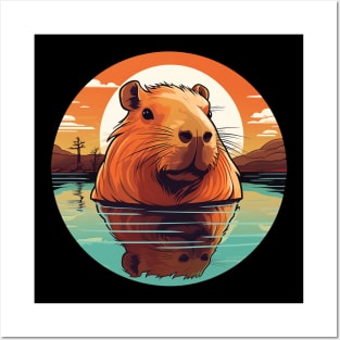 capybara Posters and Art